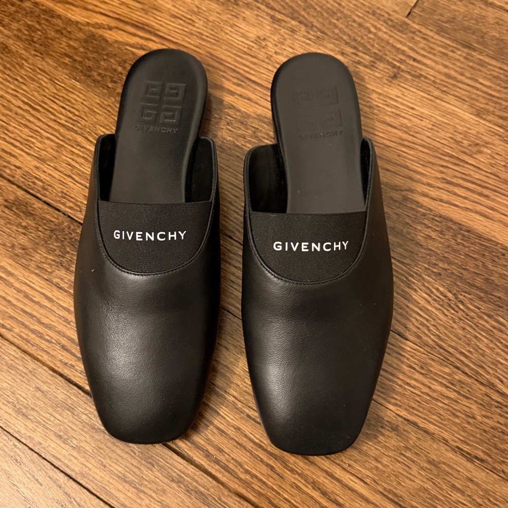 Givenchy Black Slip-On Shoes